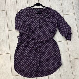 41 Hawthorn Purple Patterned Dress